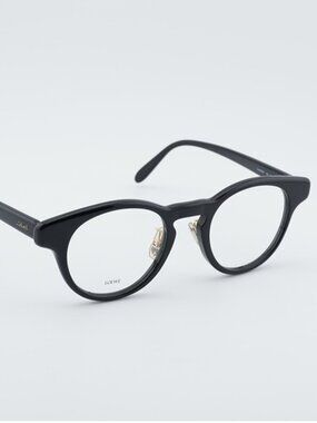 Loewe LW50085F 001 Unisex Eyeglasses Black 49mm Round Frame